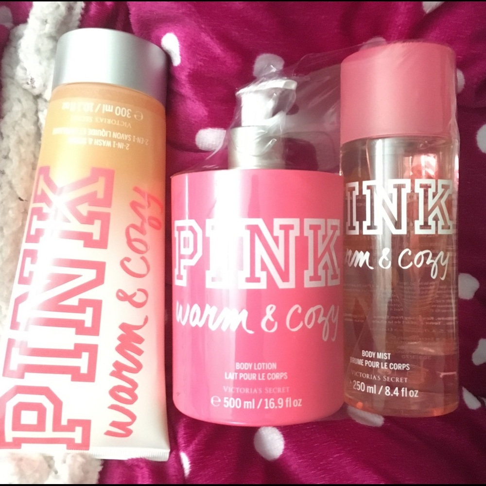 Victoria secret pink warm & cozy bundle
